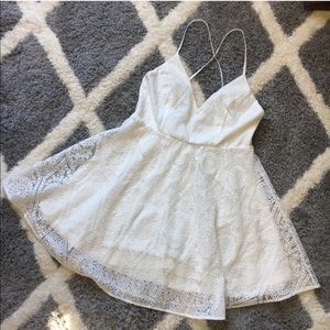 Lulus white dress